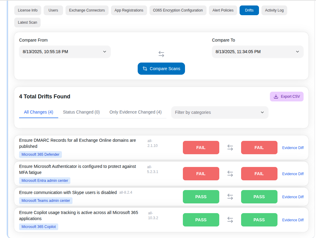 Drift Detection & Configuration